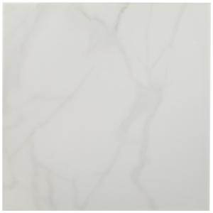 Керамическая плитка напольная Terracotta Middle Age Bianco мрамор белая 30х30 см