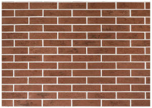 Гипсоцементная плитка Casa Vaga Экобрик кирпич бурая 21x5 см