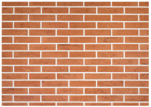 Гипсоцементная плитка Casa Vaga Экобрик кирпич коричневая 21x5 см