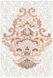 Декор Керамин Органза бежевый 40х27,5 см