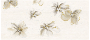 Вставка Cersanit Illusion IL2G302 светло-бежевая 44x20 см