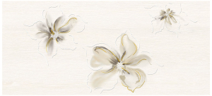 Вставка Cersanit Illusion IL2G303 светло-бежевая 44x20 см