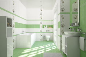 Бордюр Cersanit Light зеленый 20х6 см