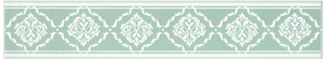 Бордюр KERAMA MARAZZI Петергоф зеленый 7,7х40,2 см