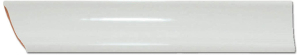 Керамический уголок мрамор белый 20х3,5 см