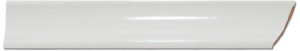 Керамический уголок У03000 белый 25х3,5 см 1 шт