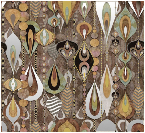 Керамическое панно Cersanit Ingir многоцветное 44х40 см