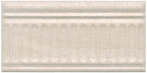 Бордюр KERAMA MARAZZI Олимпия мрамор бежевый 20х9,9 см
