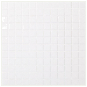 Стеклянная мозаика VIDREPUR Colors белая 31,7х31,7 см