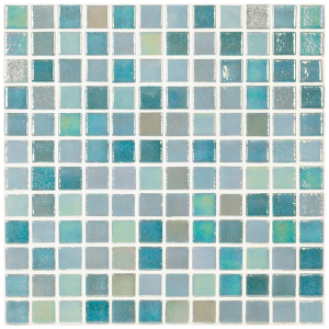 Стеклянная мозаика VIDREPUR Pearl светло-зеленая 31,7х31,7 см