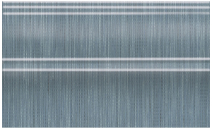 Бордюр KERAMA MARAZZI Пальмовый Лес ткань синий 25х15 см