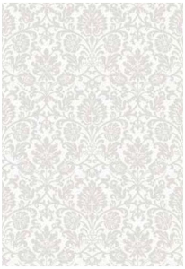 Керамическая плитка Керамин Органза 00005555 белая 40х27,5 см