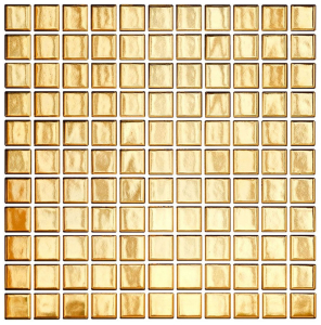 Керамическая мозаика StarMosaic Golden золотая 30,3х30,3 см