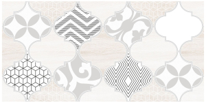 Декор LB CERAMICS Moresque 2 бежевый 40х20 см