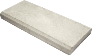 Бордюрный камень Белая река 500х210 мм красный