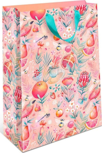 Подарочный пакет Арт и Дизайн 18х10х22,3 см в ассортименте