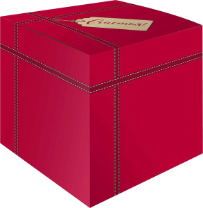 Подарочная коробка Арт и Дизайн 11х11х10 см в ассортименте