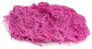 Наполнитель бумажный фуксия 10x25x3 см