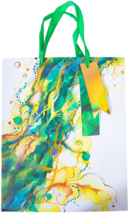 Подарочный пакет Арт и Дизайн 26х12х32 см в ассортименте