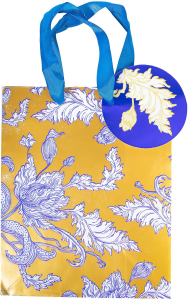 Подарочный пакет Арт и Дизайн  17,8х9,8х23 см в ассортименте