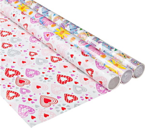 Упаковочная бумага Коллекция №1 450х70 см в ассортименте