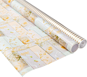 Упаковочная бумага Коллекция №3 450х70 см рулон в ассортименте