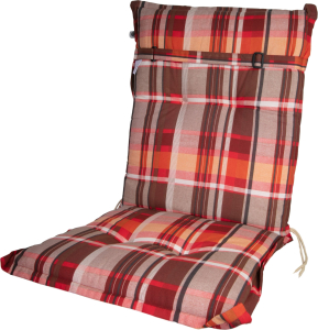 Подушка декоративная XENON Red chequered 105x50 см