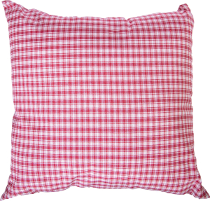 Подушка декоративная Эскар Шале 40х40 см красно-белая