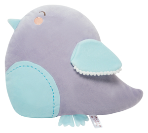 Подушка декоративная You'll love Птичка хлопковое волокно 31x34 см