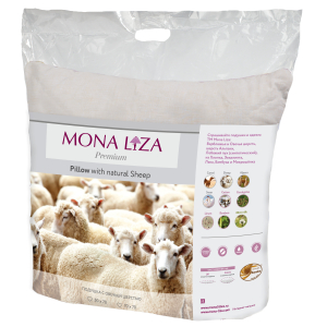 Подушка Mona Liza овечья шерсть 70х70 см