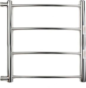 Полотенцесушитель водяной Арго ЛК нержавеющая сталь 500х500 мм