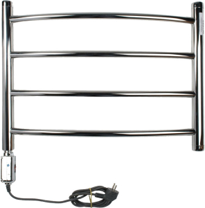 Полотенцесушитель электрический Арго Орион нержавеющая сталь 500x400 мм