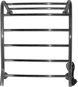Полотенцесушитель электрический Арго ОРИОН-7 нержавеющая сталь 500х600 мм