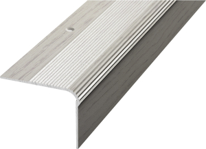 Уголок ЛУКА ПУ 02 900.105 дуб арктик алюминий 900х54 мм