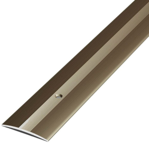 Порог одноуровневый ЛУКА ПС 03 Анодированная бронза алюминий 900х37 мм