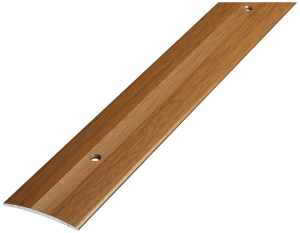 Порог одноуровневый ЛУКА ПС 03 Лука Орех алюминий 900х37 мм