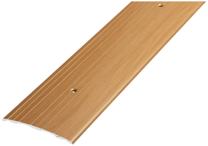 Порог одноуровневый ЛУКА ПС 07 Бук алюминий 900х60 мм