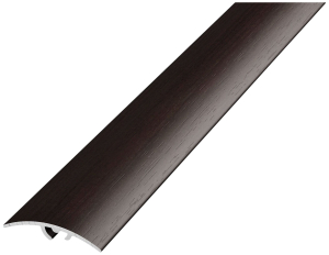 Порог разноуровневый ЛУКА ЛР 06 Дуб Венге алюминий 1800x41 мм