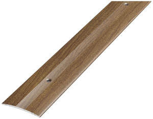 Порог одноуровневый ЛУКА ПС 03 Дуб престиж алюминий 1800x37 мм