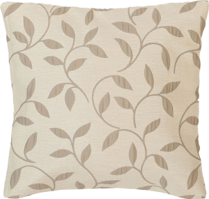 Наволочка на молнии Garden жаккард 40х40 см бежевая 