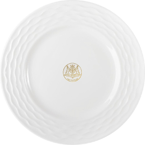 Тарелка обеденная 20 см фарфор белый