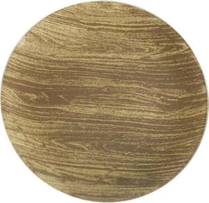 Тарелка десертная NINA GLASS 20 см стеклянная бежевый