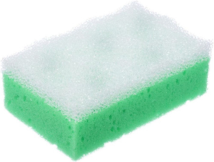 Мочалка Банные штучки поролон 140х90 мм