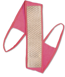 Мочалка Eva Ladies хлопок 70х13 см