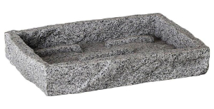 Мыльница Stone серая