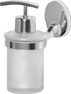Дозатор для жидкого мыла LOTTI Sanremo серебряный
