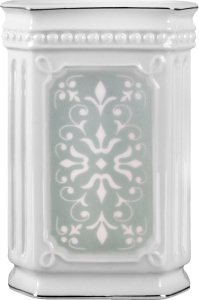 Стакан WESS Hermitage бело-зеленый