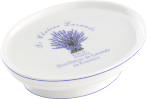 Мыльница Verran Lavender бело-фиолетовый