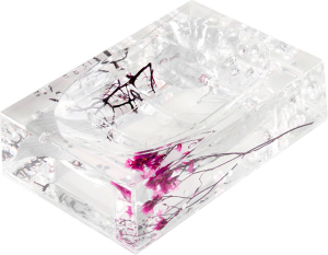 Мыльница Verran Silven металлик