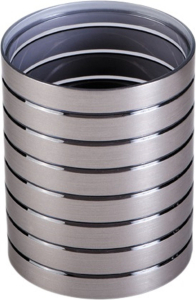 Стакан для зубных щеток VANSTORE Grace хром